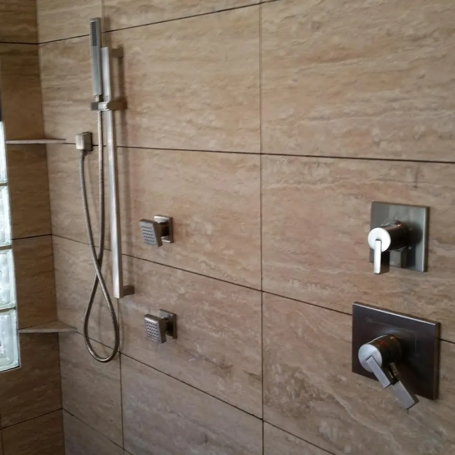 Shower fixture installation for Water Heater Replacement in Palm Beach Gardens